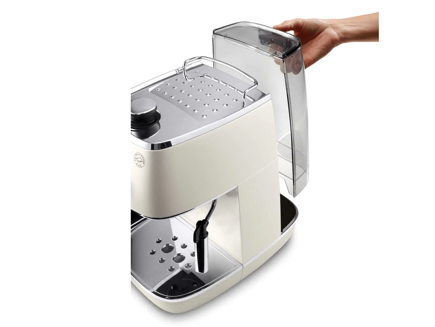 Bộ máy pha cà phê Delonghi Espresso kèm máy làm bánh mì, bình siêu tốc - Thương hiệu Ý - Hàng chính hãng