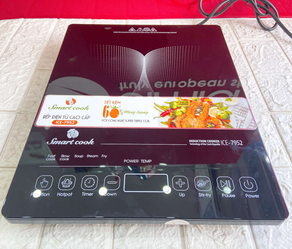 Bếp điện từ đơn Smartcook 2357952 công suất 2100W - Hàng chính hãng