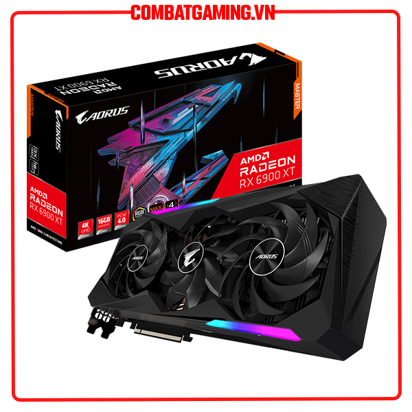 Card Màn Hình Gigabyte RX6900 XT Aorus Master 16GB GDDR6 - Hàng Chính Hãng