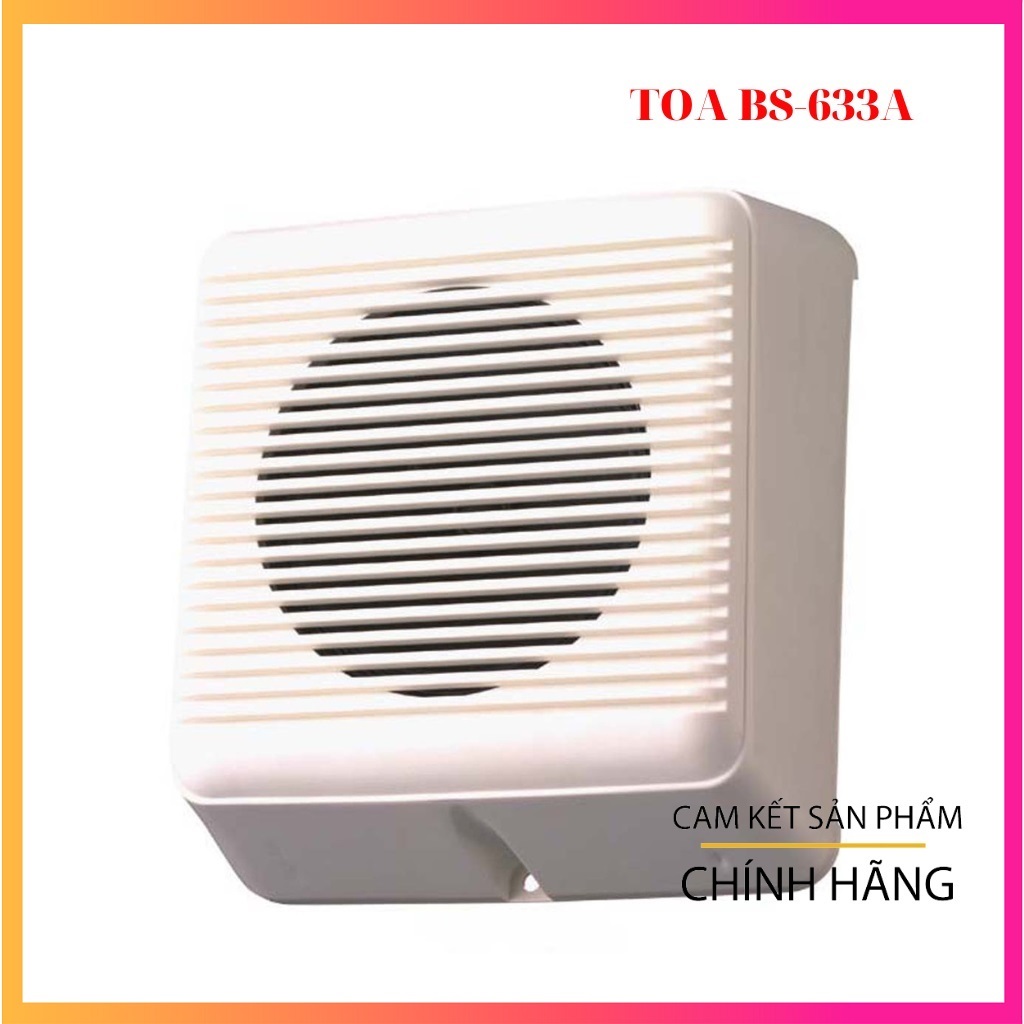 Loa hộp treo tường 6W TOA BS-633A - Hàng Chính Hãng