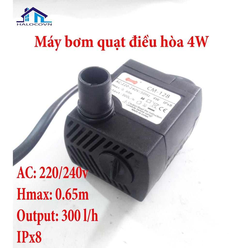 Máy bơm quạt điều hòa 4w - máy bơm quạt làm mát 4w