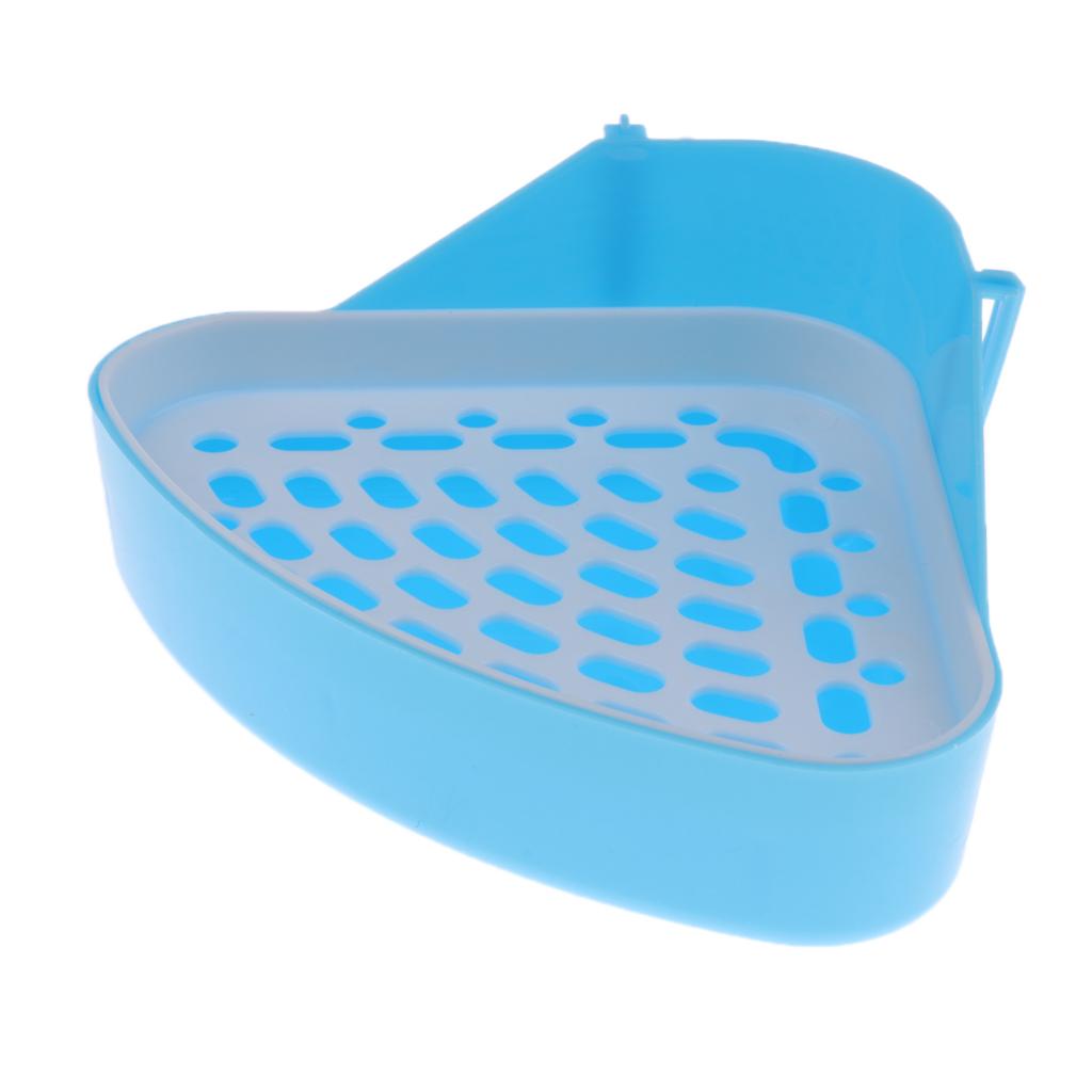 Small Animal Toy Toilet Rabbit Cage Corner Toilet Hamster Litter Tray Potty