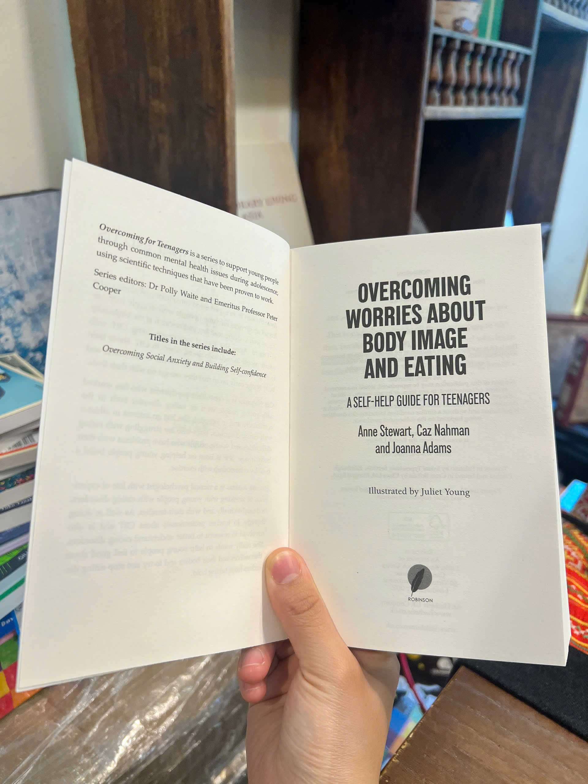 Sách - Overcoming Worries About Body Image and Eating | Self-help / Ngoại văn Nhập khẩu UK
