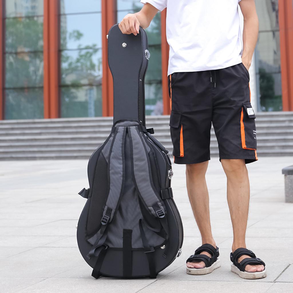 Thickeded Đàn Guitar Dây Cho Nhiều Đàn Guitar Hộp Case Tặng Dây Đeo