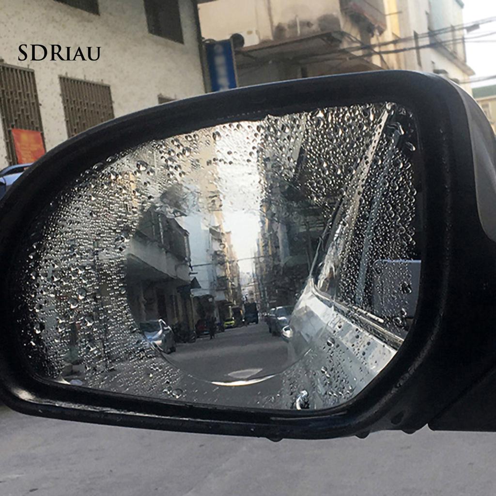 2 Miếng Dán Chống Nước Cho Kính Chiếu Hậu Xe Hơi