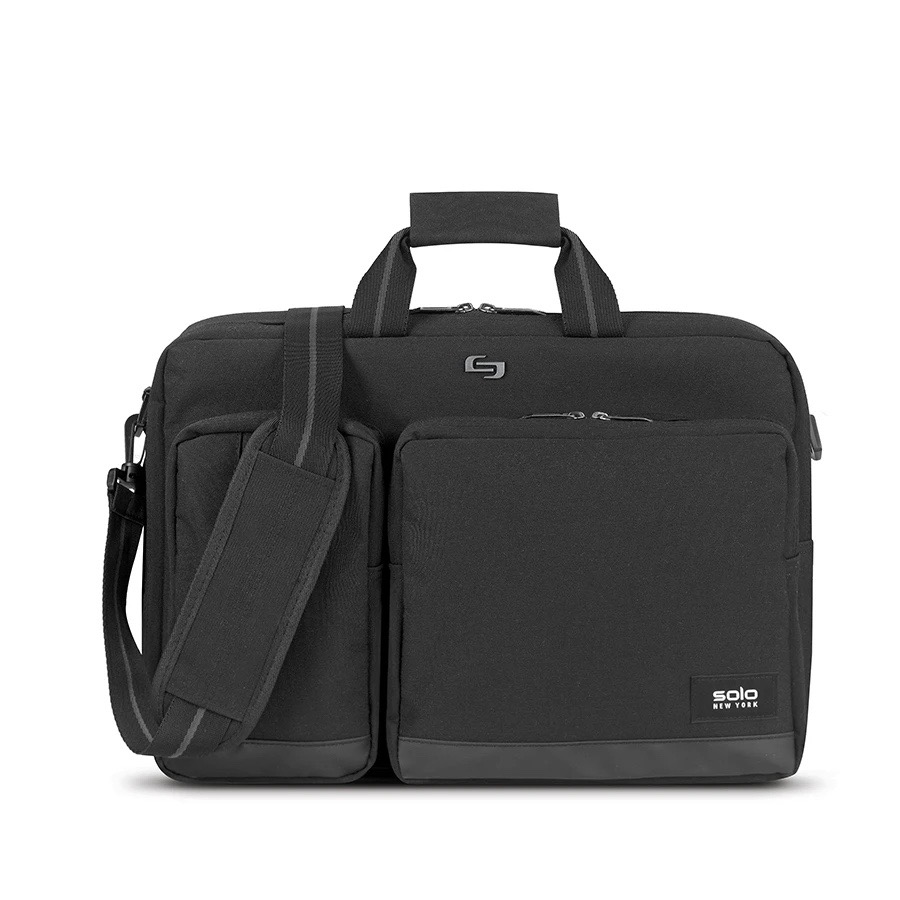 Balo / Túi Xách Laptop 15.6 inch  SOLO Downtown Duane Hybrid Black UBN310-4 - Hàng Chính Hãng
