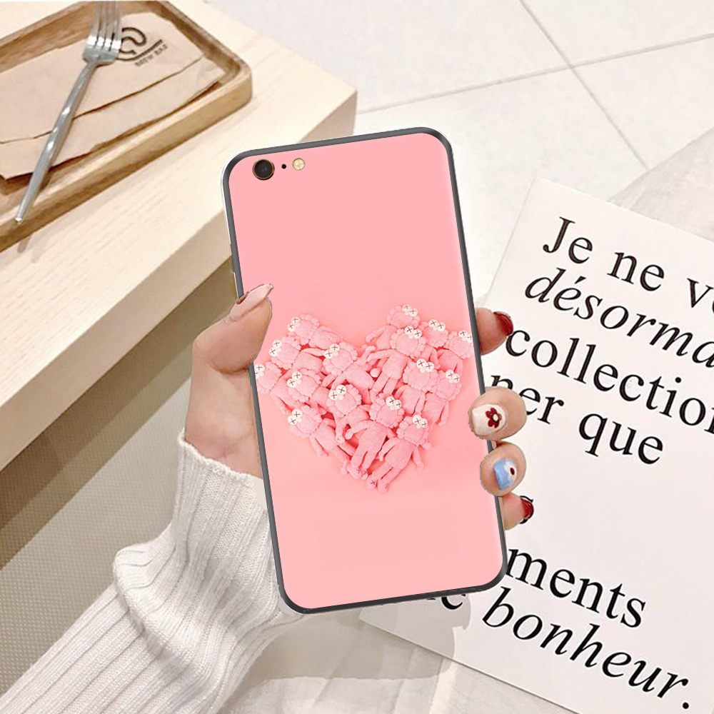 Ốp lưng điện thoại iPhone 6 viền silicon dẻo TPU  hình Gấu KAW - Hàng chính hãng