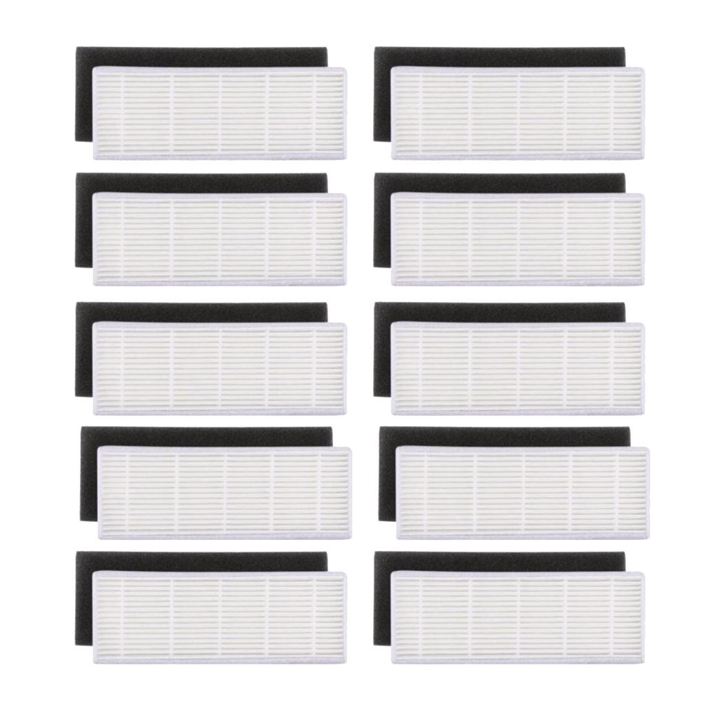 Set Of 20 Vacuum Replacement HEPA Filter Kit For