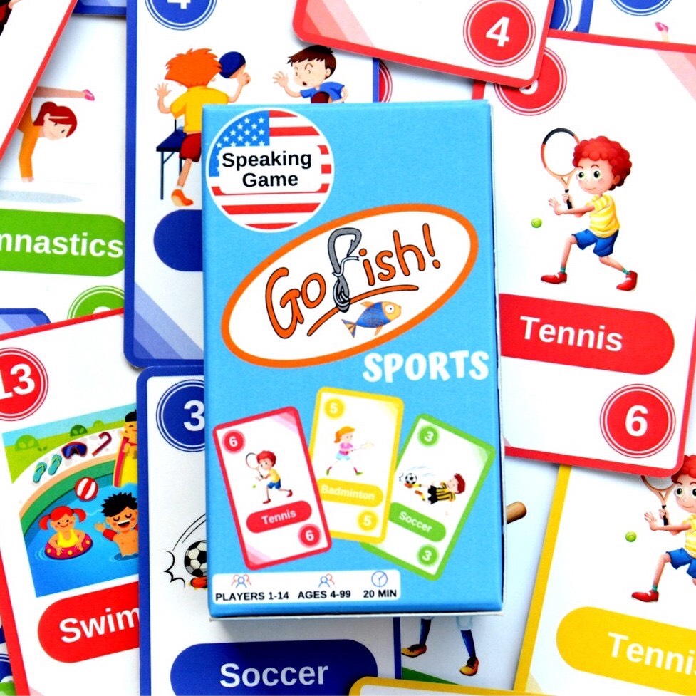 Go fish game “Sports”