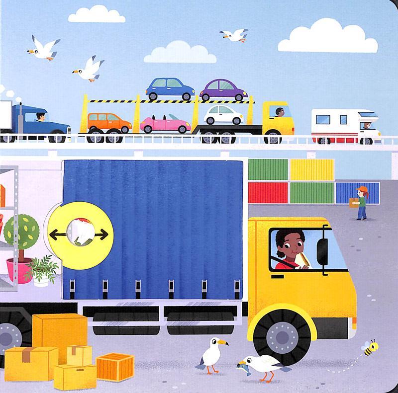Hình ảnh Busy Trucks (Campbell Busy Books 63)