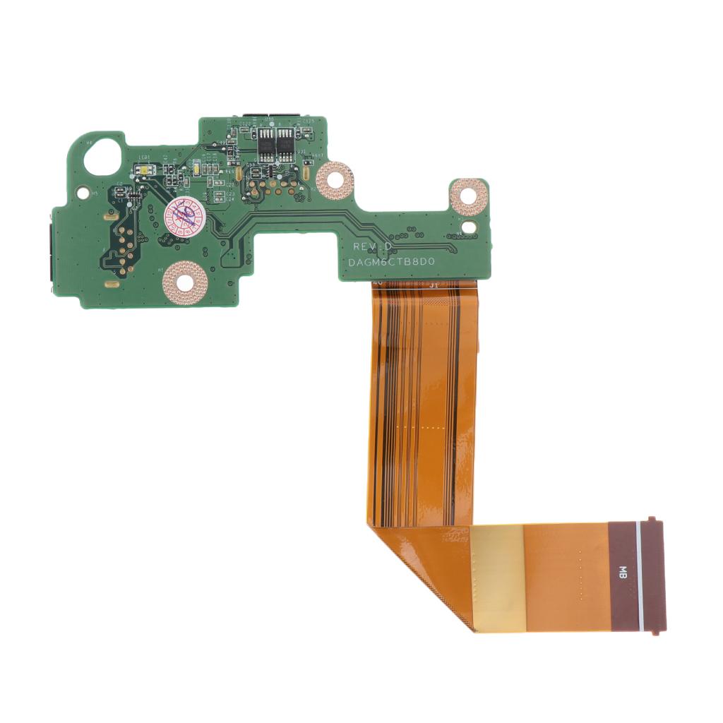 For  XPS 15 L502X USB 3.0 Port Board with Flex Cable 0GRWM0 DAGM6CTB8D0