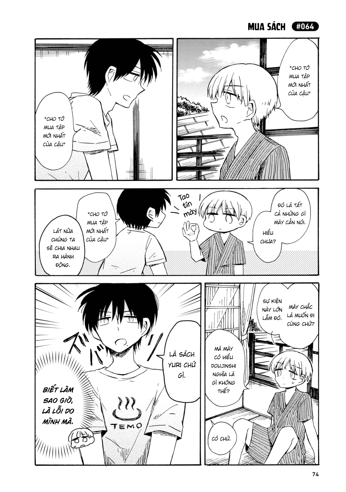 thầm thích thằng bạn thích yuri chapter 4 2