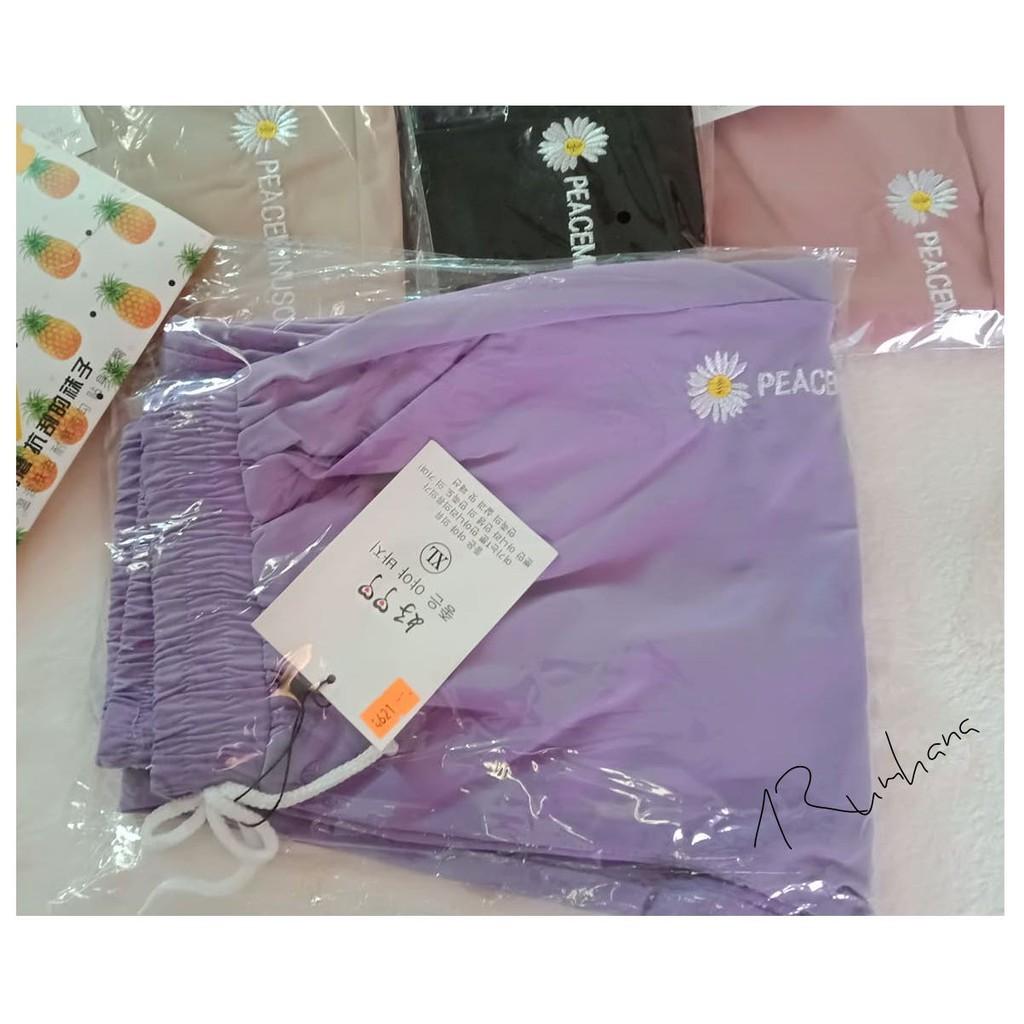 Quần Baggy Nữ Thêu Hoa Cúc Đẹp 2021 Q621 RumHana