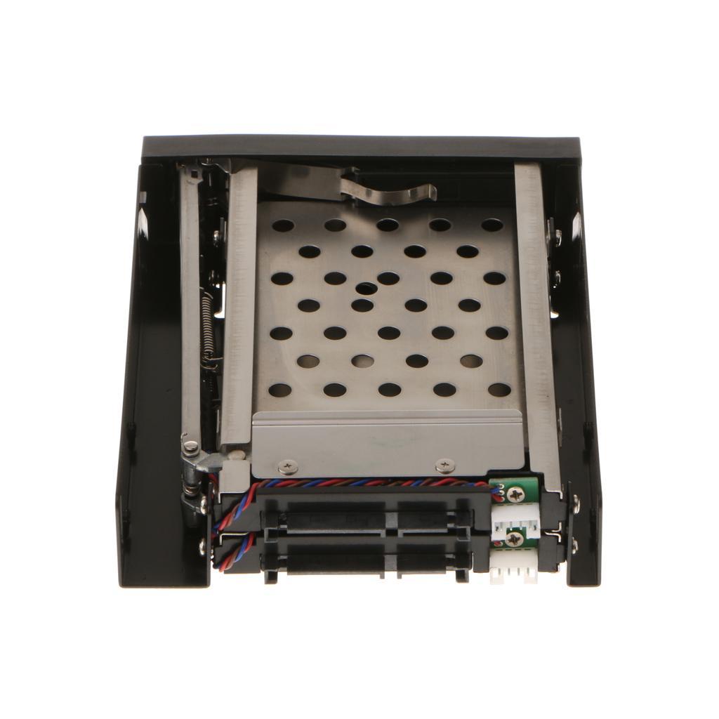 2.5'' Trayless Hot Swap SATA Mobile Rack Backplane Dual Drive SATA Enclosure