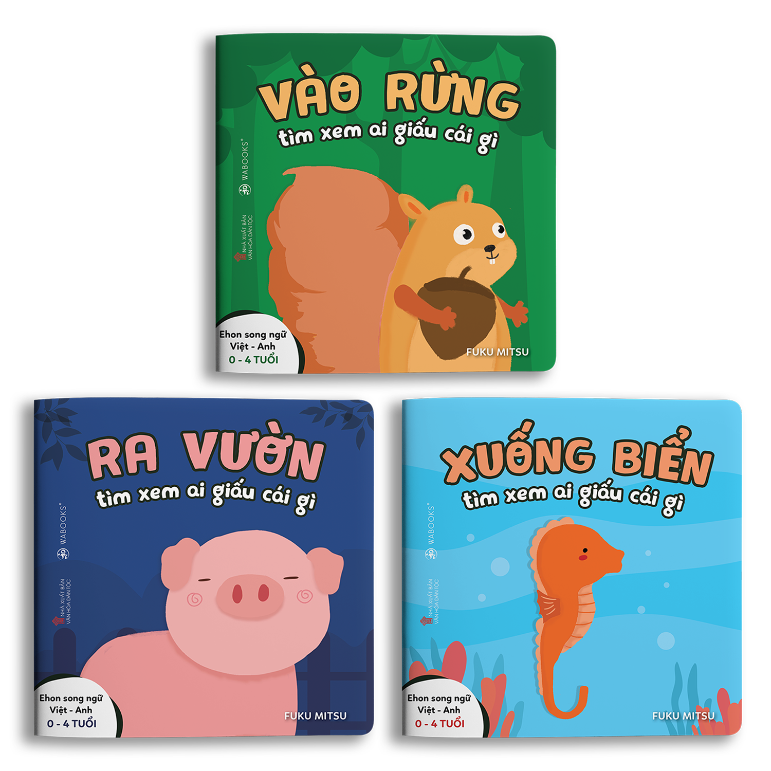 Combo Sách Ehon 6 Cuốn Phát Triển Tư Duy