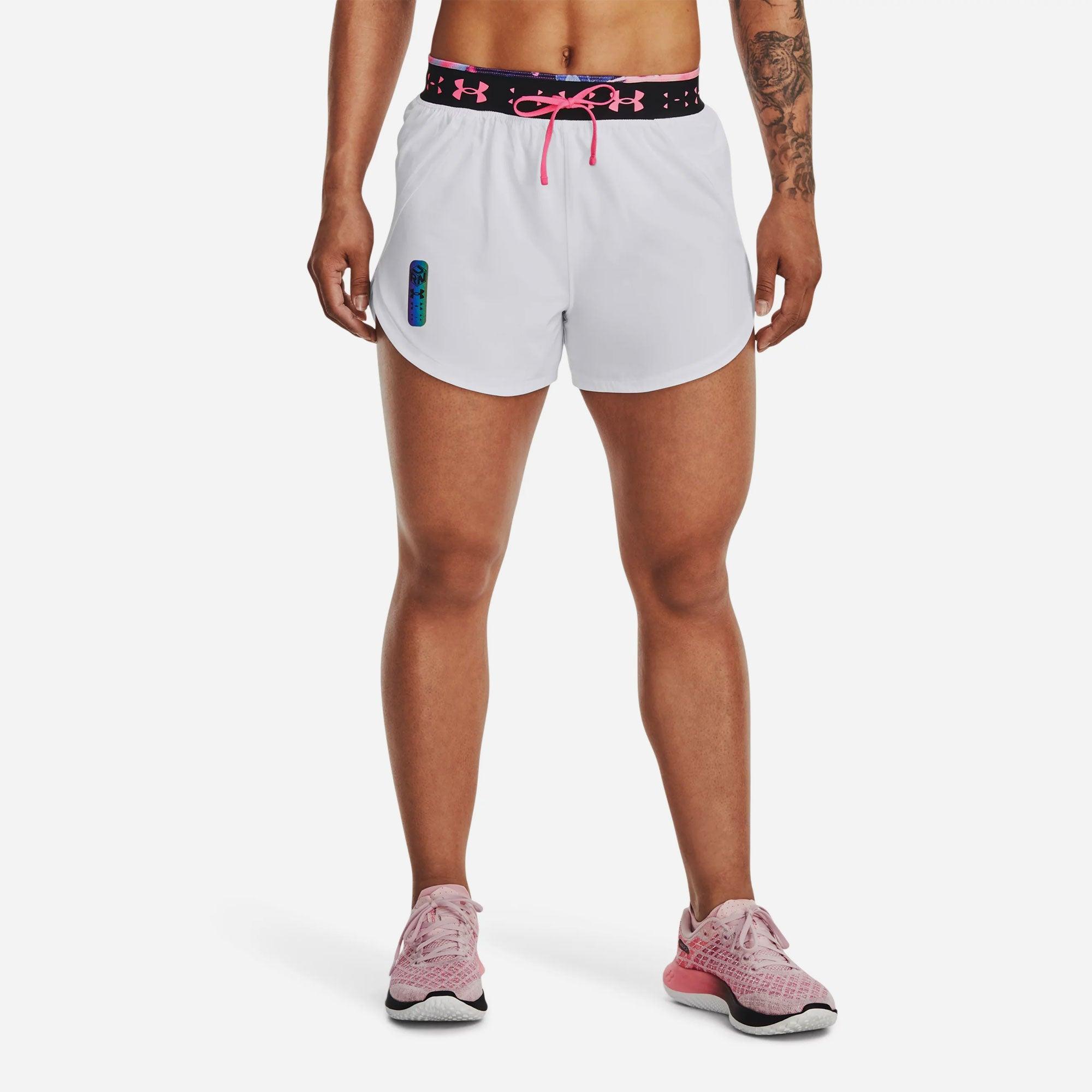 Quần ngắn thể thao nữ Under Armour Run Anywhere - 1373446-100