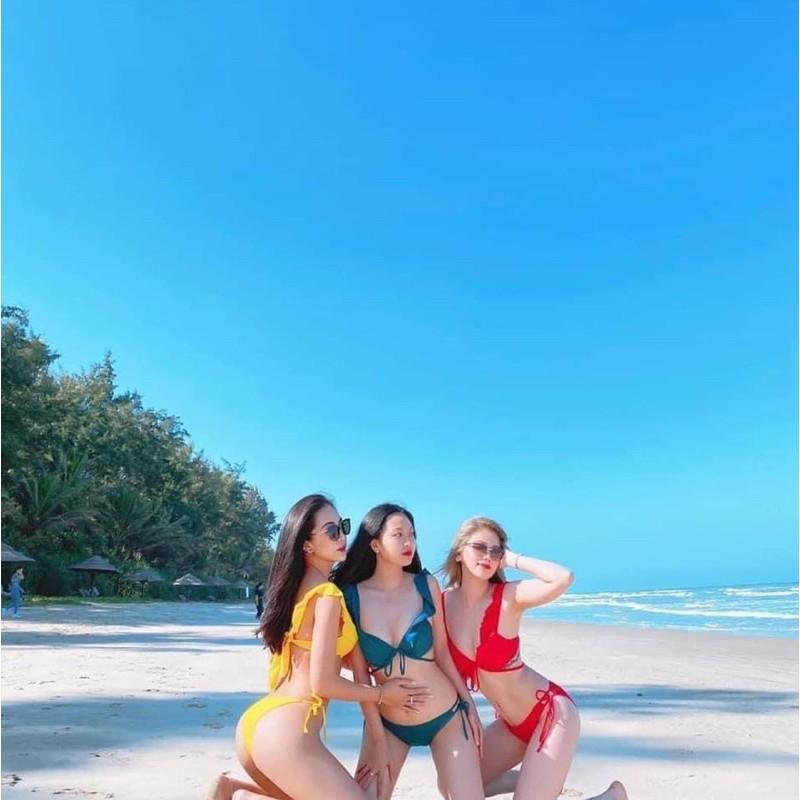 Bikini/ Đồ bơi 2 mảnh cánh tiên nhiều màu có mút nâng ngực siêu xinh