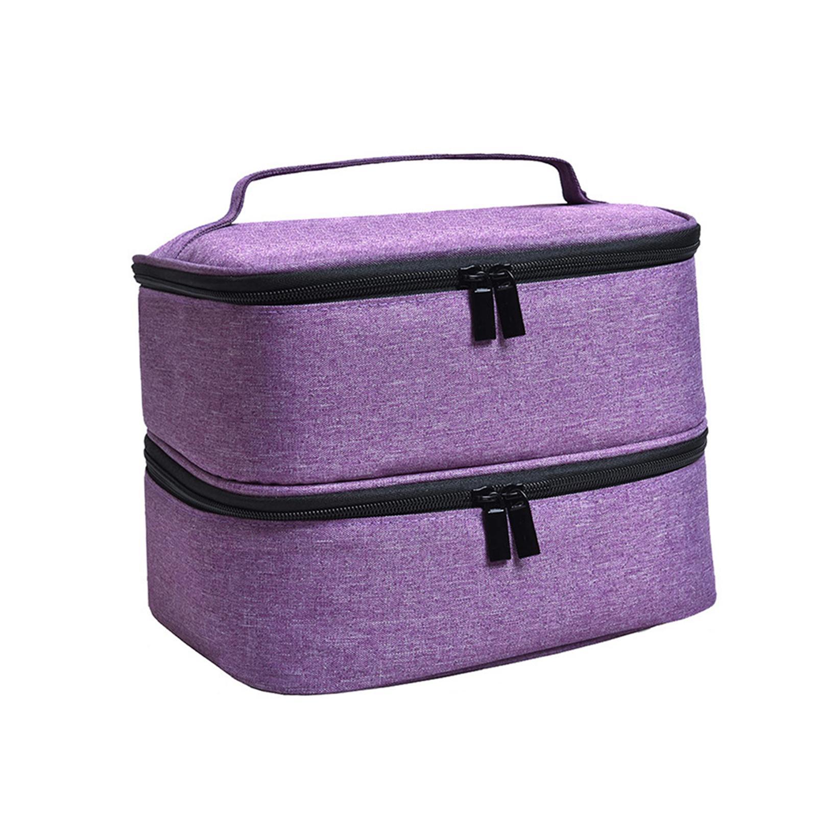 Nail Storage Bag Handbag Convenient for Manicure Accessories Carrying Case Cosmetic Bag