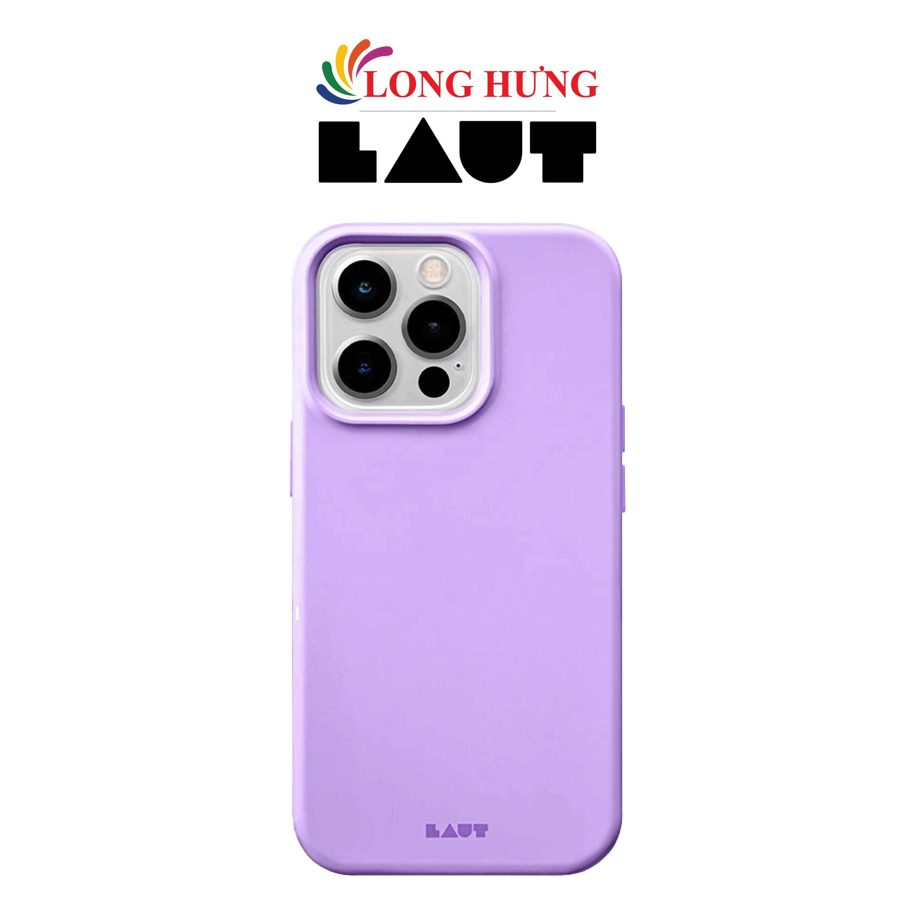 Ốp lưng chống sốc hỗ trợ sạc không dây Laut Huex Pastel dành cho iPhone 13/13 Pro/13 Pro Max - Hàng chính hãng