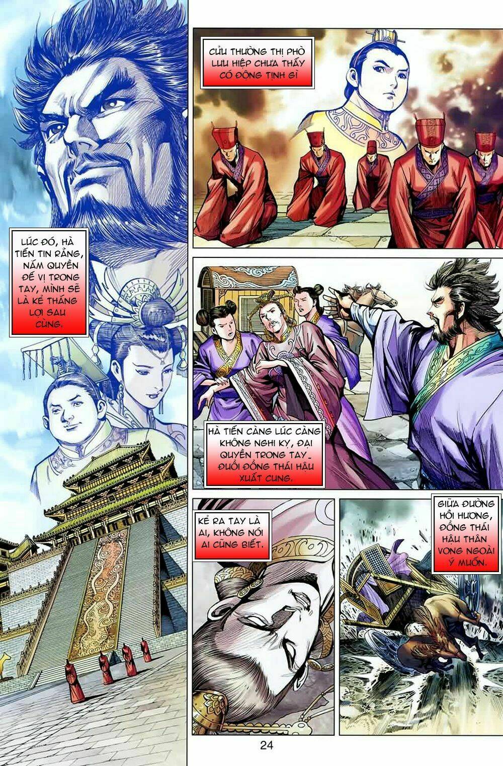 thiên tử truyền kỳ 7 - tam quốc kiêu hoàng chapter 16 23