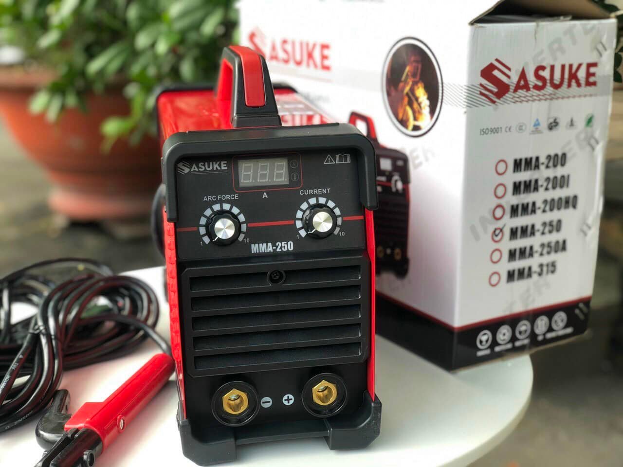 Máy hàn que MOSFET 1.6-5.0mm Sasuke MMA-250A - Hàng chính hãng