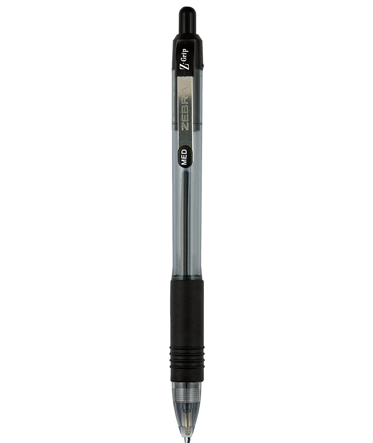 Bút bi siêu lướt Zebra Z-Grip Retractable Ballpoint Pen, Cỡ ngòi Medium Point 1.0mm, 1 cây viết màu xanh dương hoặc màu đen