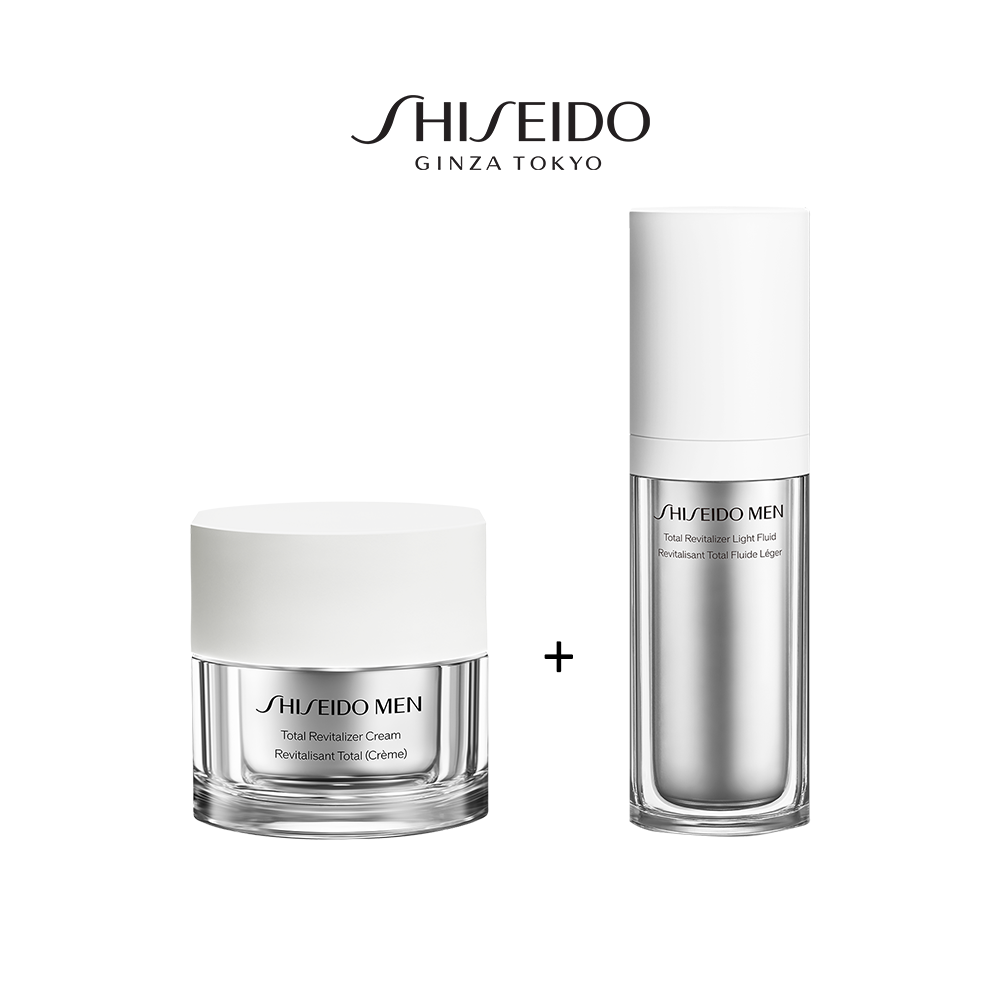 [Mua 1 tặng 1] MUA Kem dưỡng Shiseido Men Total Revitalizer N Cream 50ml TẶNG Sữa dưỡng da Shiseido Men Total Revitalizer Light Fluid N 70ml