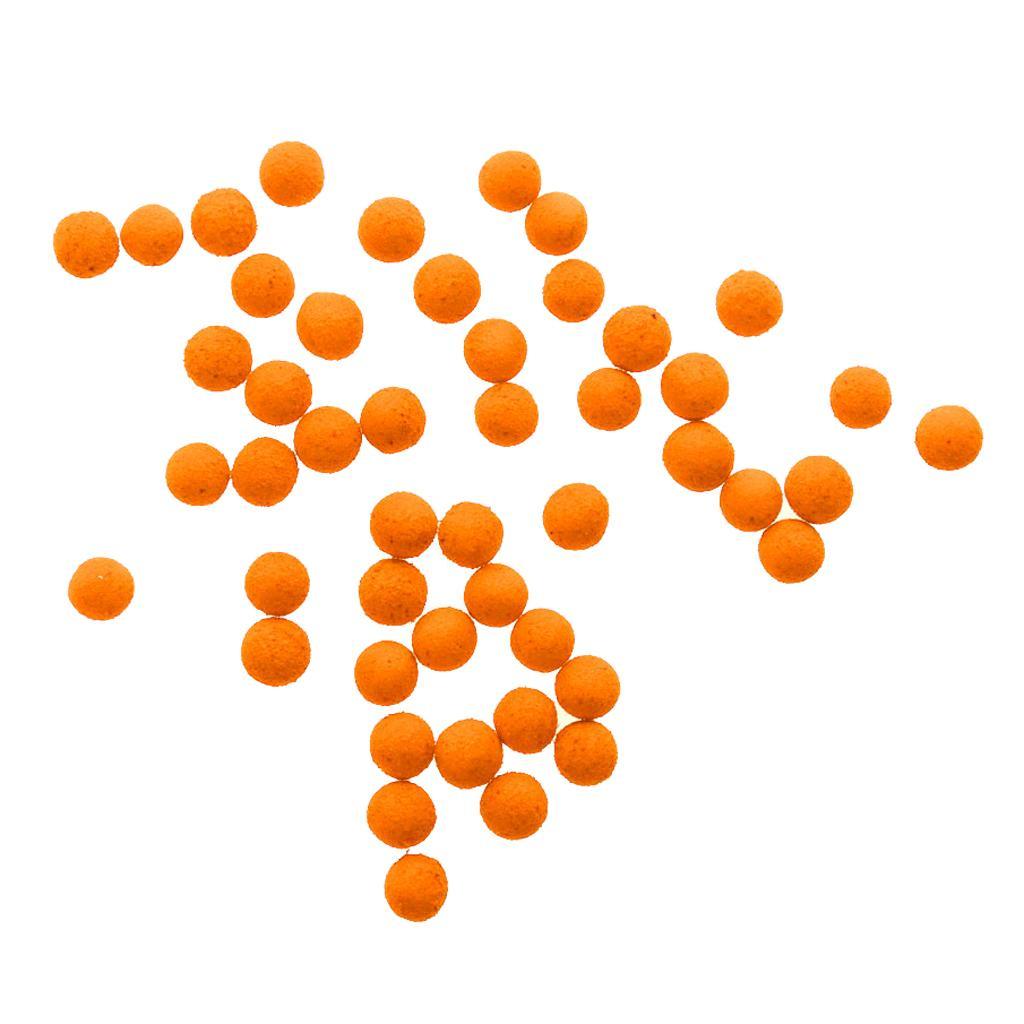 30PCS/Set Colorful Fishing Beads Assorted Soft EVA Round Bead Top Water Floating Ball Fishing Lures Baits Accessory