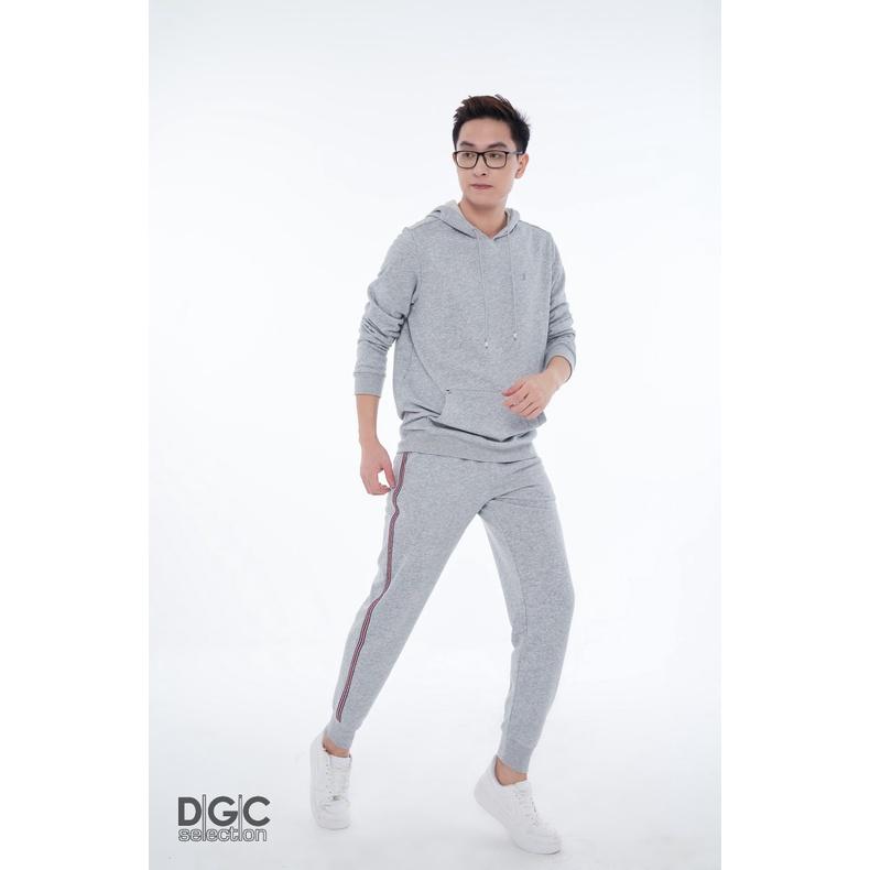 Áo hoodie Nam màu xám trắng DGC - WAHB2002M