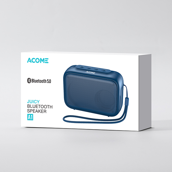 Loa Bluetooth ACOME A1 Công suất 5W Hỗ Trợ TWS Ghép Đôi 2 Loa Âm Thanh Vòm Âm Bass Trầm Chất Lượng Cao Thiết Kế Nhỏ Gọn - Hàng Chính Hãng