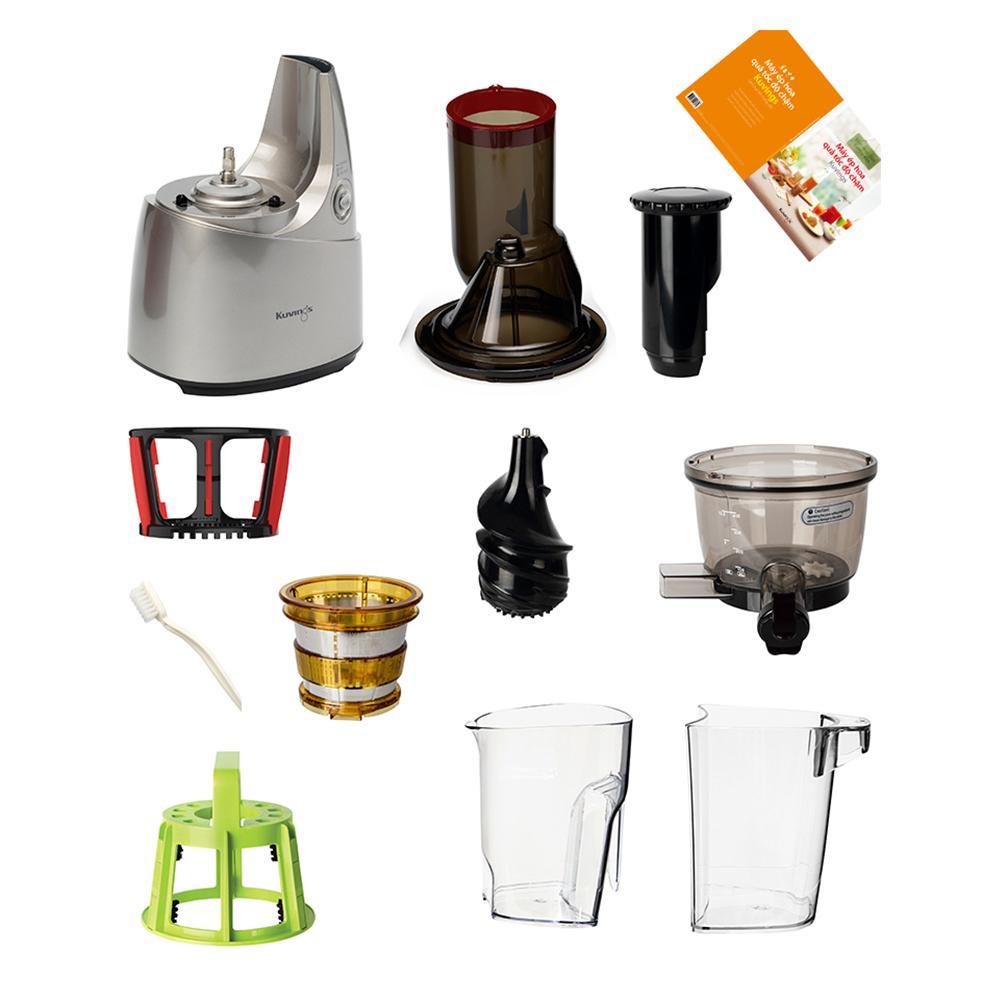 Máy ép chậm Kuvings NS-621CBM2 Tặng Máy xay sinh tố Koshstar KSEHB-1000 + Bàn nướng Tiger Queen SQ-G600A - Hàng chính hãng