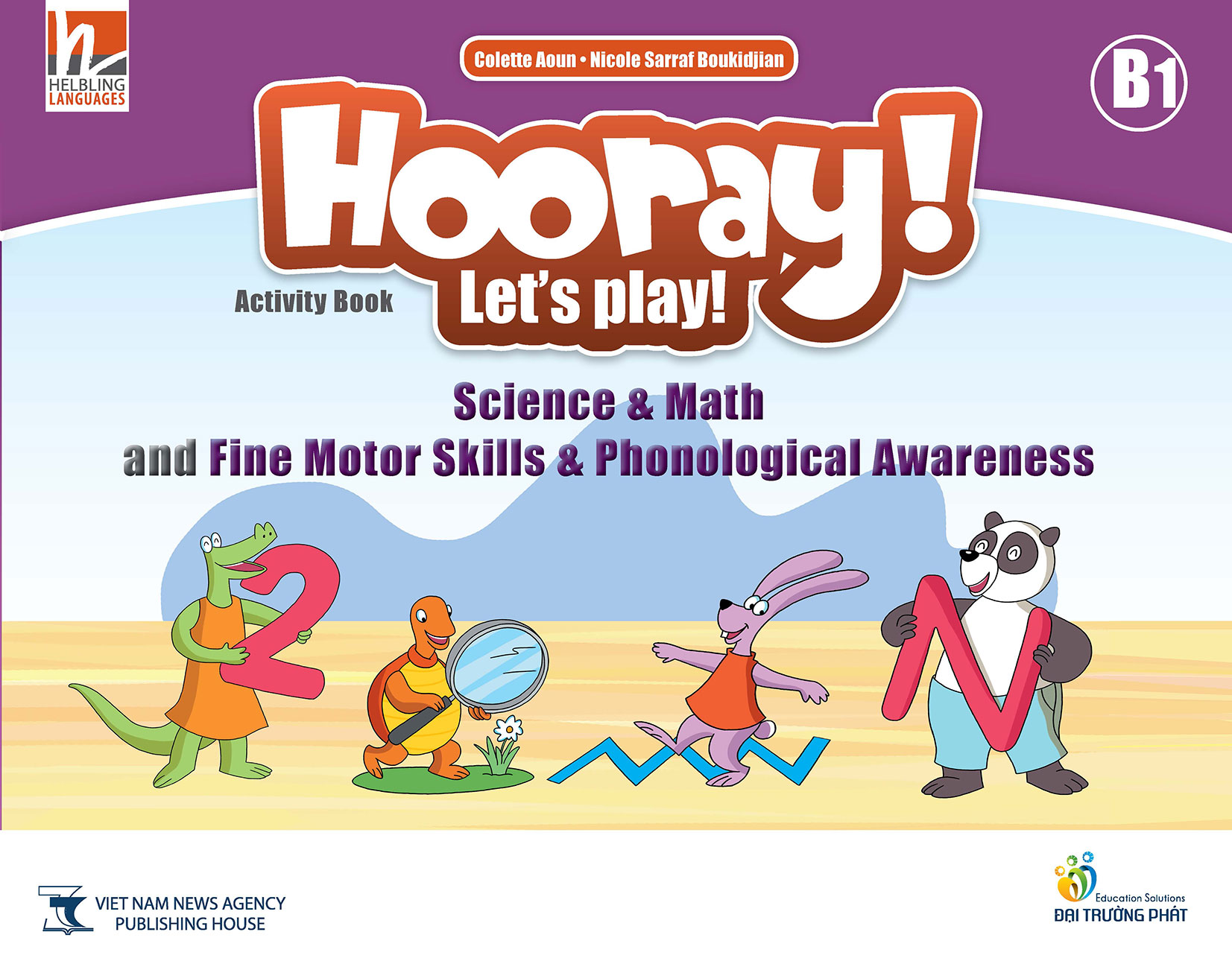 Hooray Lets Play B1 Science &Amp; Math And Fine Motor Skills - Phonological Awareness Activity Book