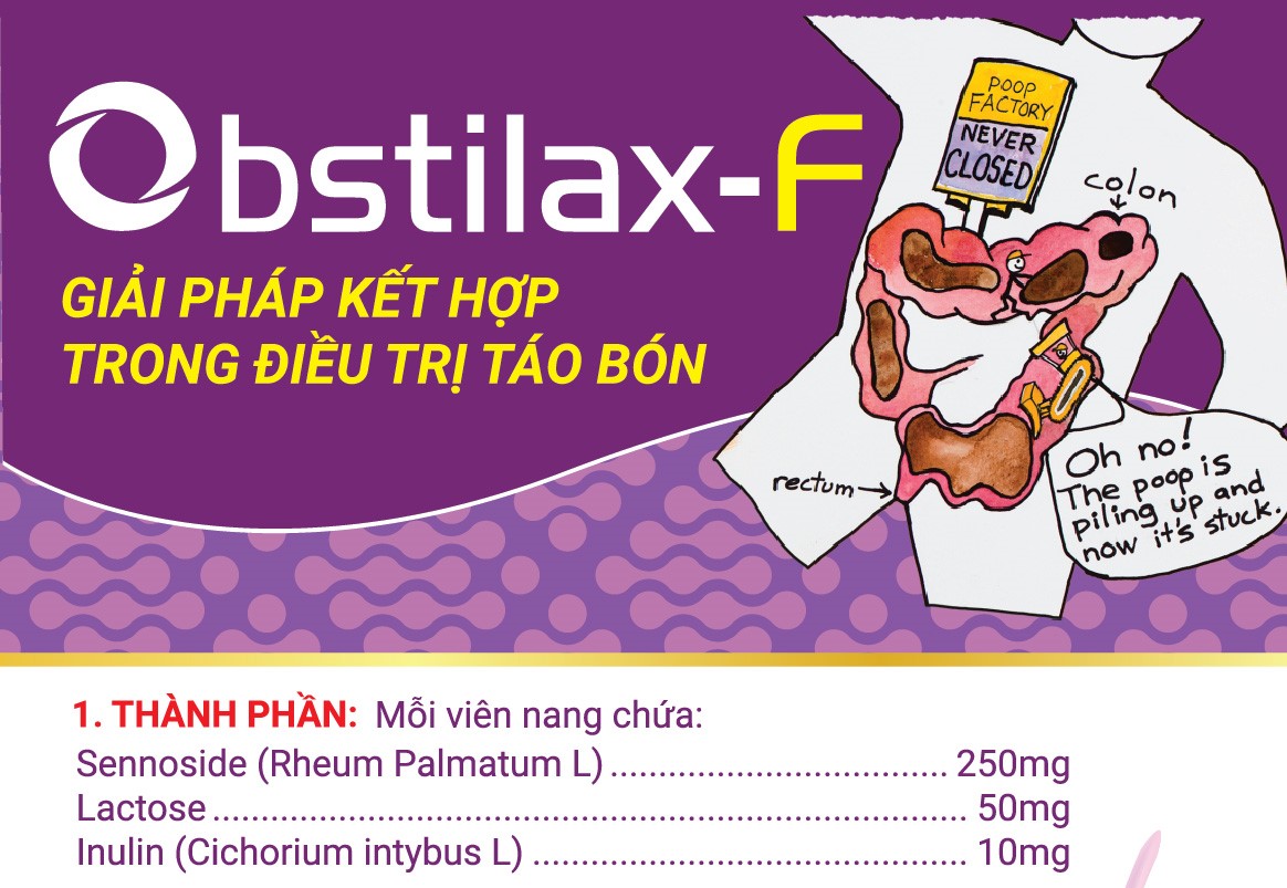 Thực Phẩm Bảo Vệ Sức Khỏe Obstilax-F
