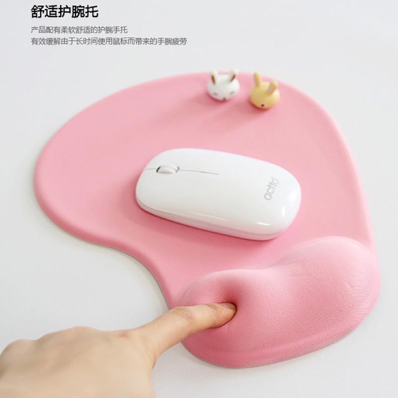 Miếng Lót Chuột Silicone Có Đệm Cổ Tay Hỗ Trợ Giảm Áp Lực Khi Chơi Game