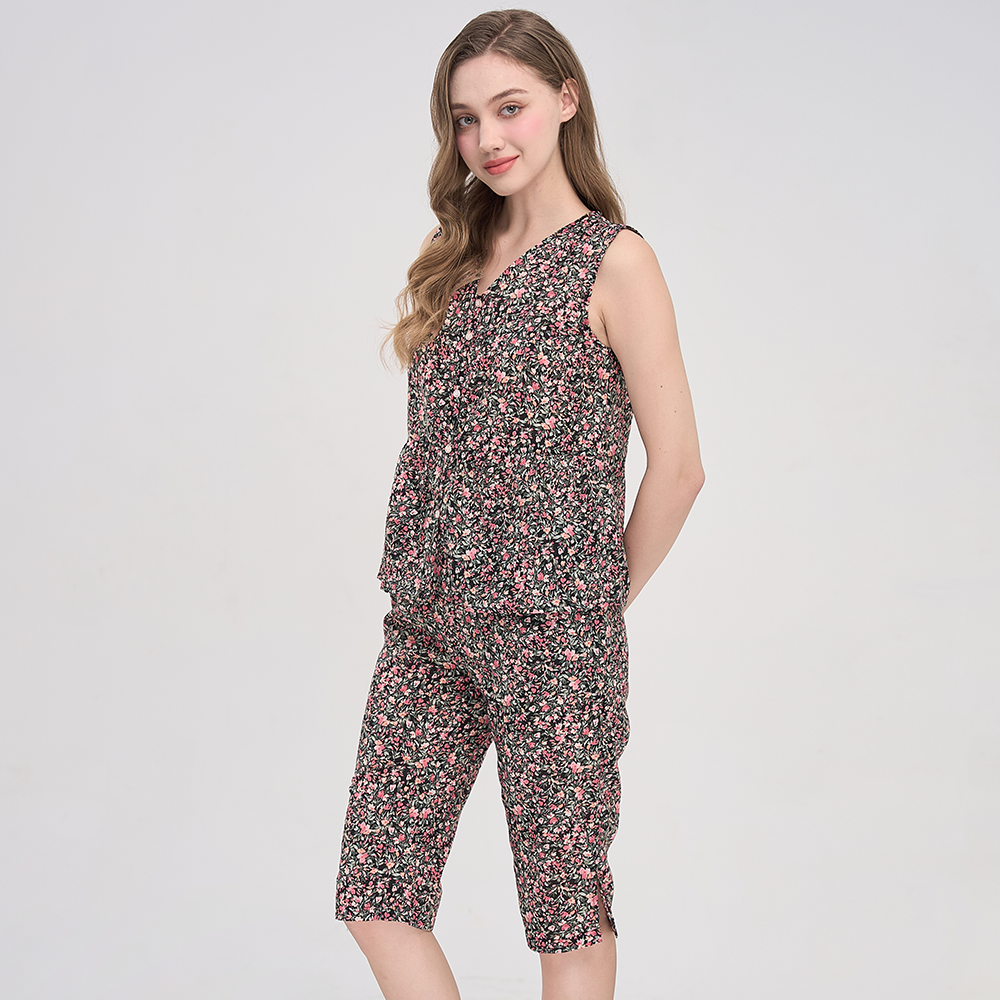 Bộ Đồ Kate Lửng Nữ Vincy Thoáng Mát BKL151S21