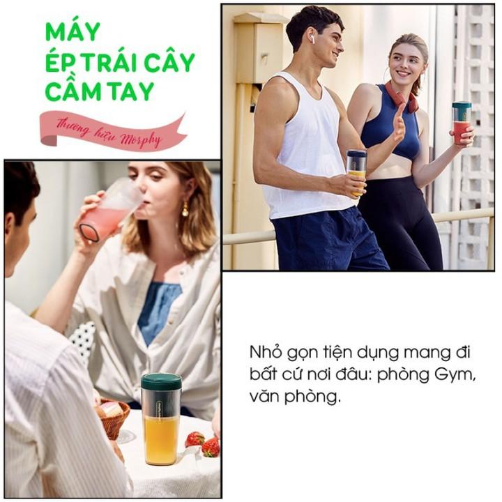 Máy Xay Sinh Tố Dạng Cốc Cầm Tay Morphy Richards MR9800 Xay Mọi Lúc Mọi Nơi 300ml (50W) - HÀNG NHẬP KHẨU