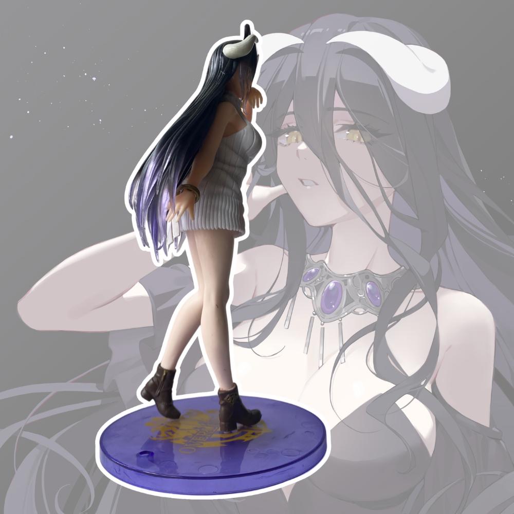 Mô Hình Albedo Tổng Quản Thủ Hộ Giả 25CM Mô hình Overlord Cao Cấp, Figure Mô Hình Anmie Overlord