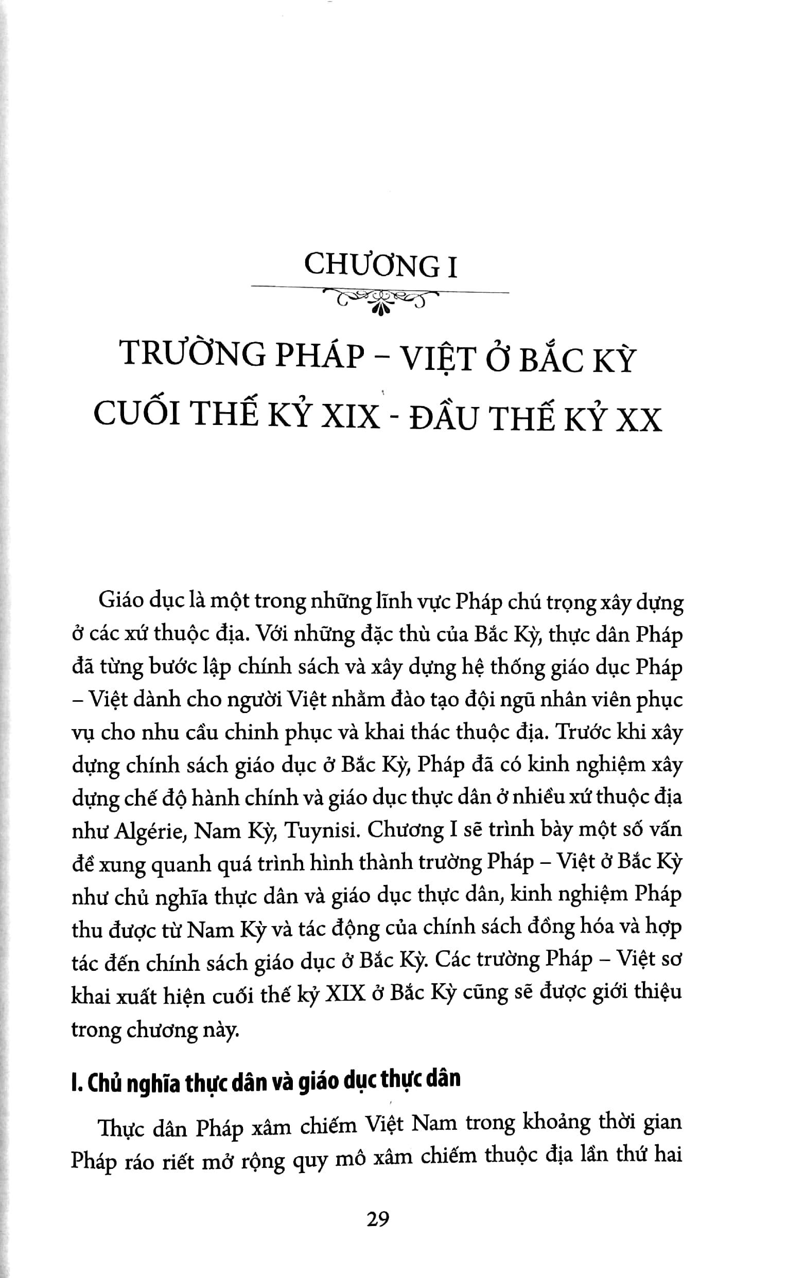 Giáo Dục Pháp - Việt Ở Bắc Kỳ