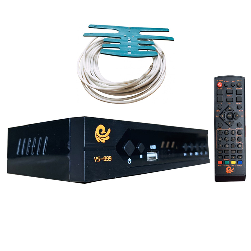 [ TRỌN BỘ ] Đầu Thu Kỹ Thuật Số - Đầu Thu Mặt Đất DVB T2 - Hàng Chính Hãng