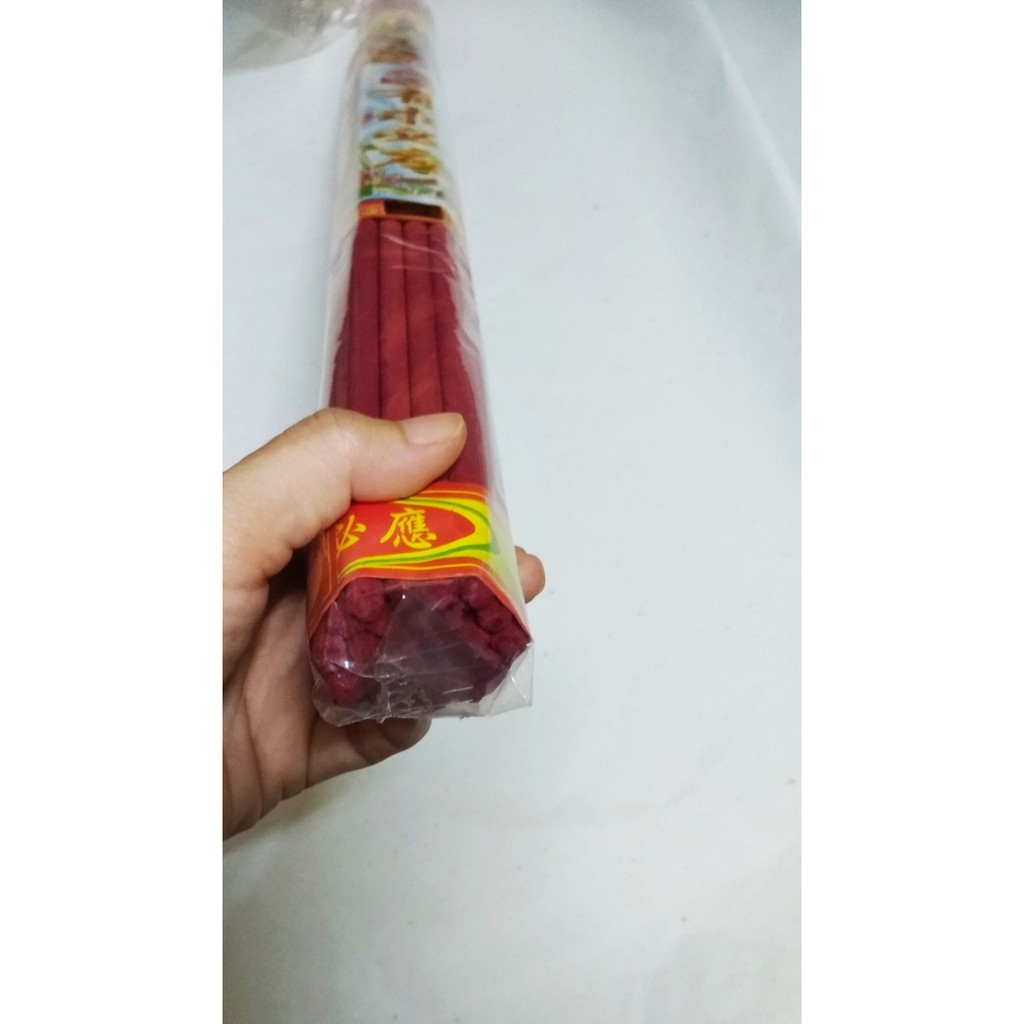 1 bó nhang đũa cây đỏ 48cm