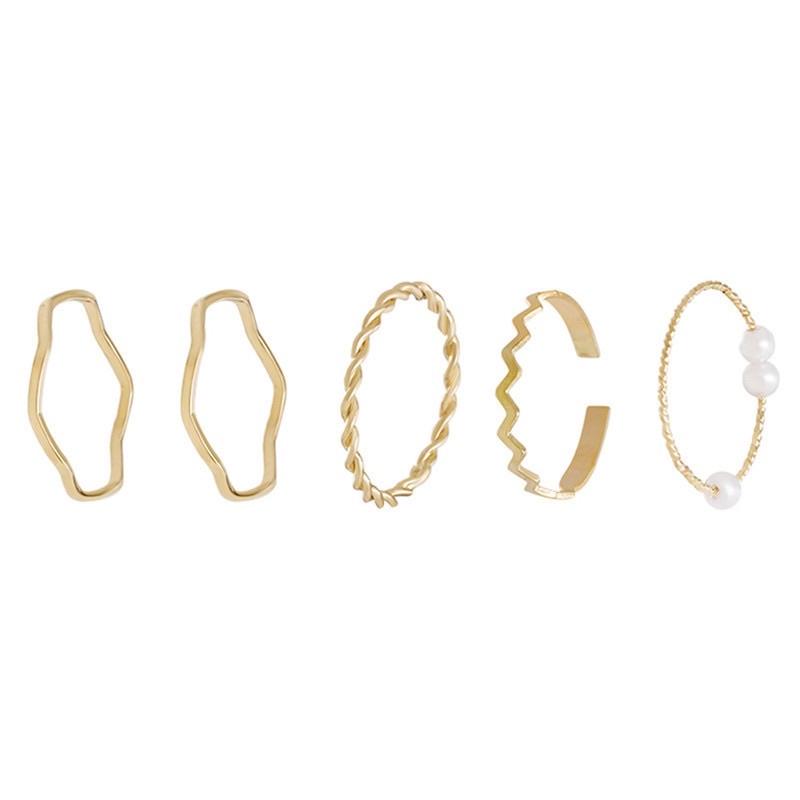 Set 5 nhẫn thời trang hè 2021 xinh xắn