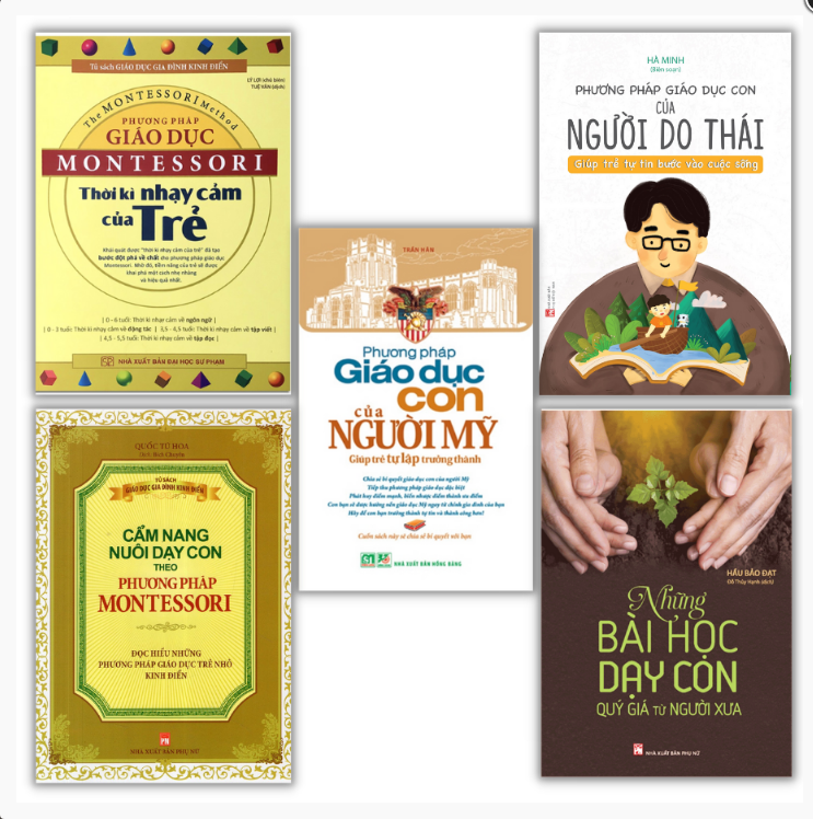 Bookset: Những Phương Pháp Giáo Dục Con Kinh Điển
