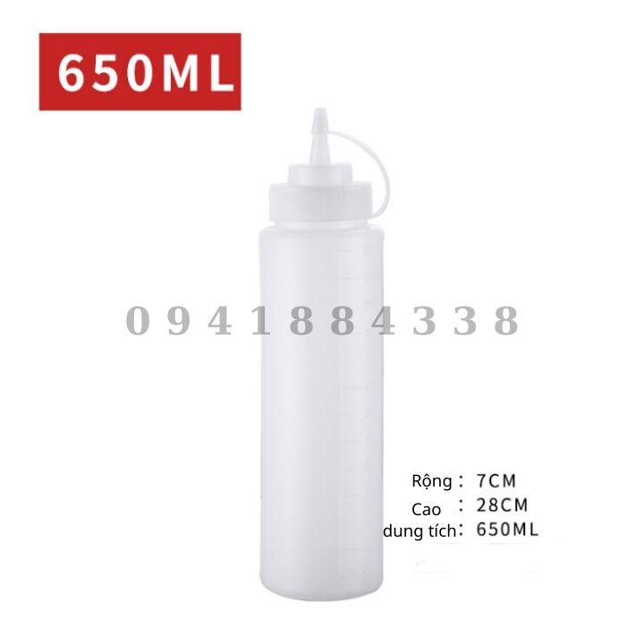 Bình Nhựa Đựng Sữa Đặc, Đường, Tương Ơt