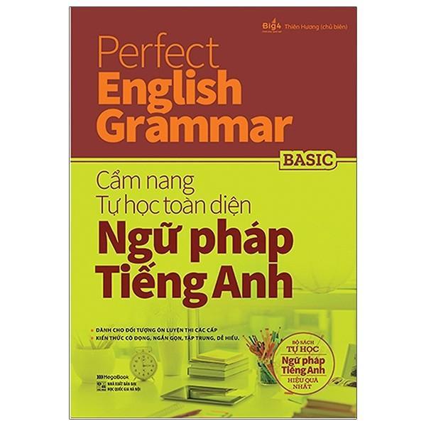 Sách - Perfect English Grammar - Cẩm Nang Tự Học Toàn Diện Ngữ Pháp Tiếng Anh - Basic - Megabook