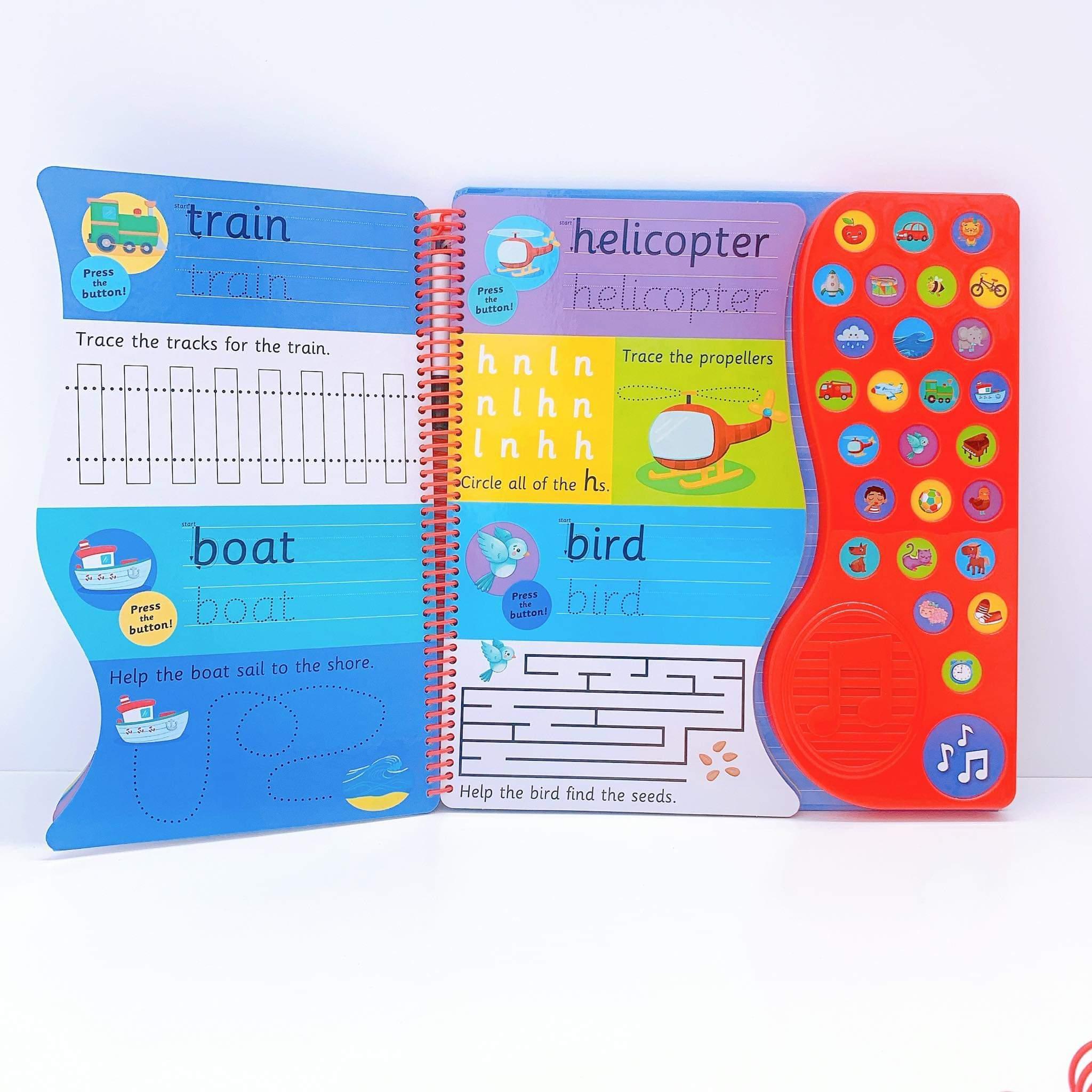 Write and Wipe First Words with Sound