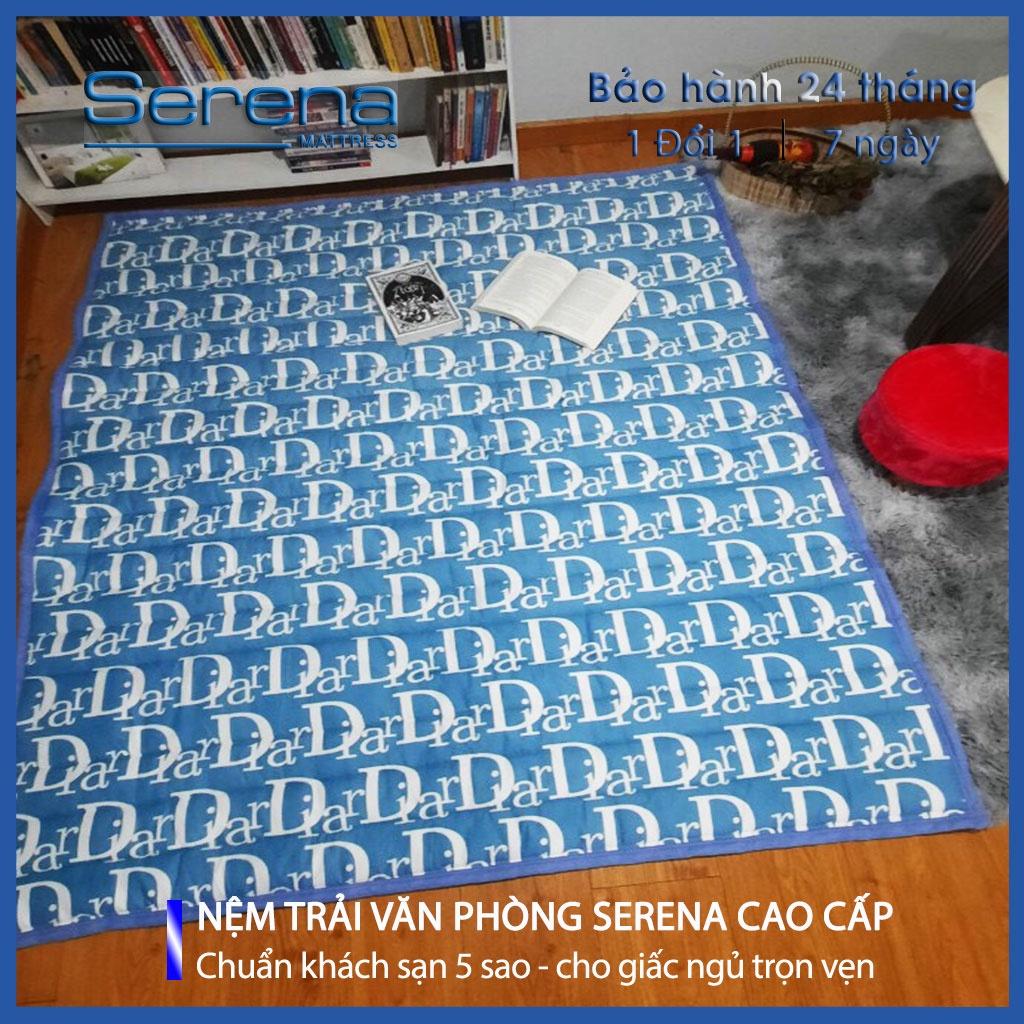 Nệm Đệm Lót Sàn Mỏng SERENA Chính Hãng Đa Năng Nệm Trải Giường Văn Phòng Gấp Gọn Tiện Lợi