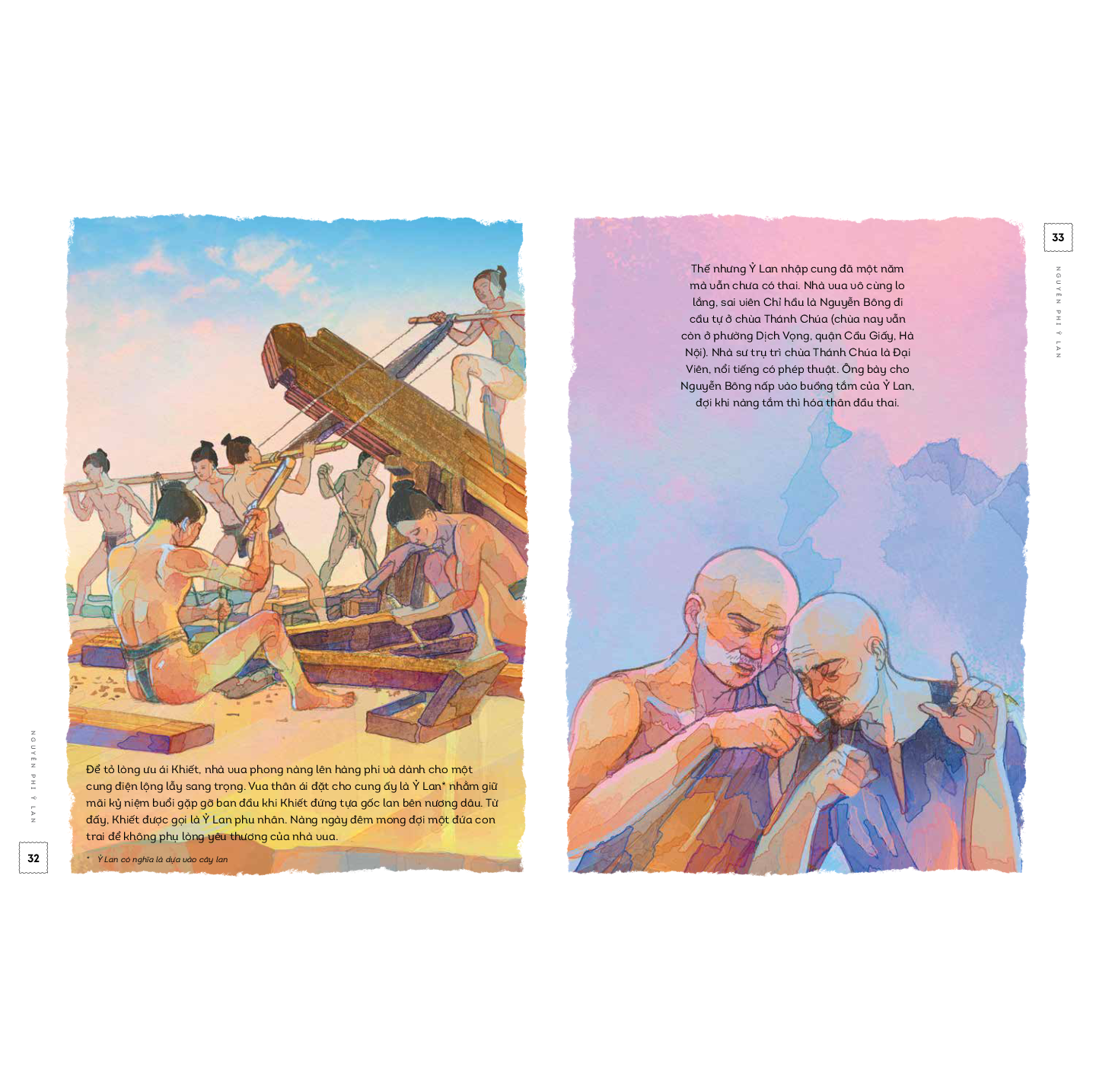 Lịch sử Việt Nam bằng tranh: Nguyên phi Ỷ Lan (Bảnmàu, bìa cứng)