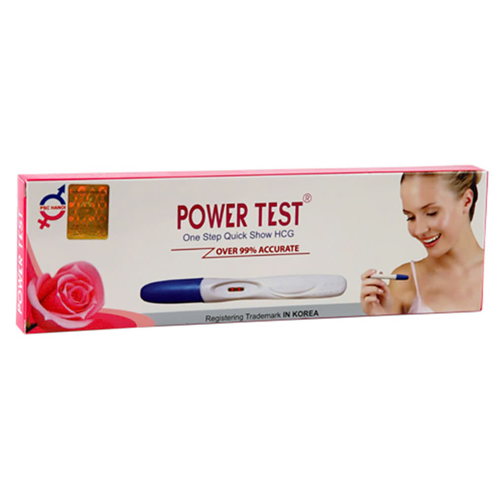 combo Que thử thai Powertest +bút thử thai Powertest