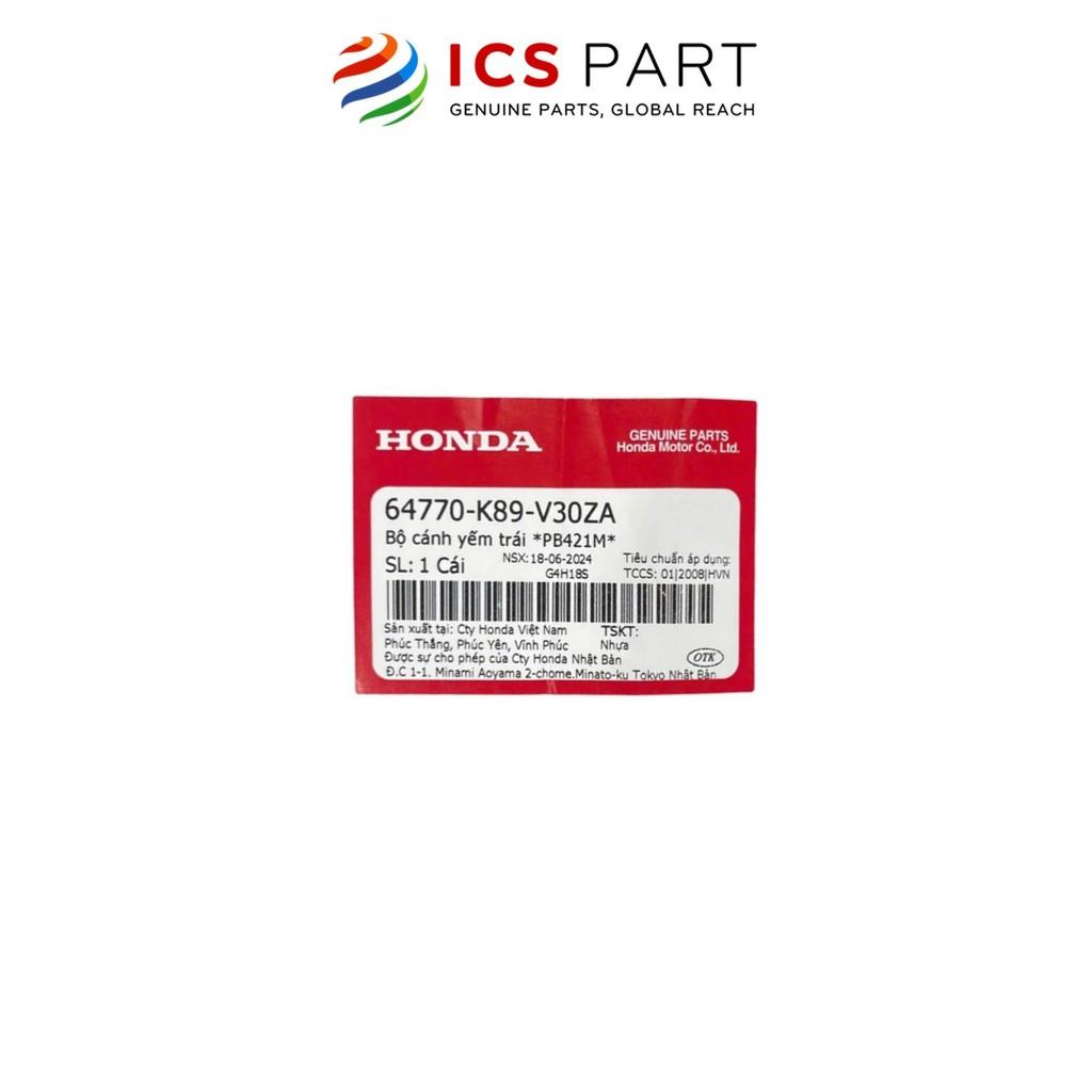 Cánh Yếm Ngoài Trái HONDA Wave 110 2019 Xanh Tím Pb421M (Có Tem) (64770K89V30ZA)