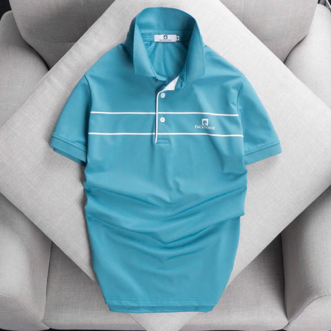 Áo thun polo nam, áo thun cá sấu nam kẻ sọc ngang có cổ bẻ trẻ big size 3xl CS33